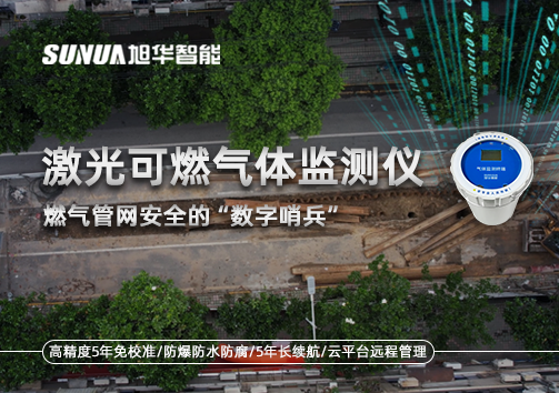 燃气管网安全的“数字哨兵”：激光可燃气体监测仪